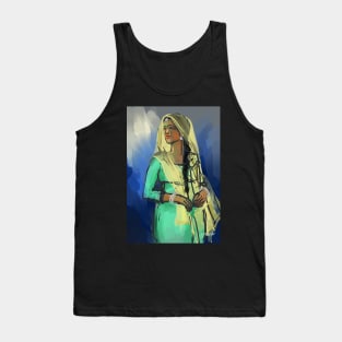 Punjabi Girl Tank Top